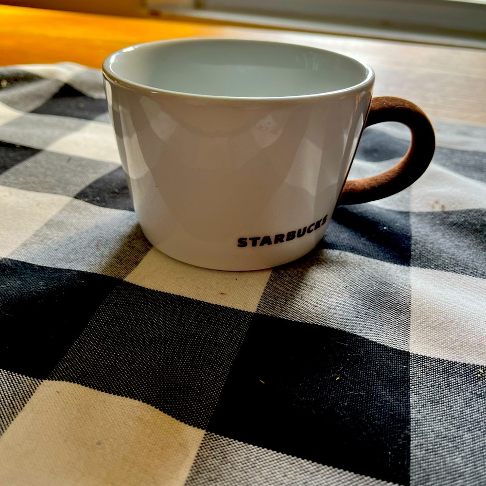Starbucks by Kahla (made in Germany) 2010 chubby soft touch 14oz coffee mug